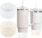 LSYZHX 2 PCS Water Bottle Boot for Owala, Anti Slip Silicone Bottle Covers, Protective Accessories for Owala Freesip Twist and Flip Stainless Steel Water Bottles (Gold + Silver)