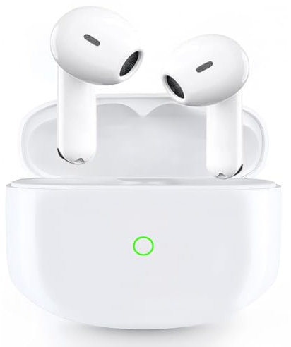 Wireless Earbuds, Bluetooth 5.3 Headphones in Ear buds with HiFi Stereo, with 4 ENC Noise Cancelling Mic, 36H Playtime Wireless Earphones, IPX7 Waterproof Touch Control for iPhone/Android/Samsung