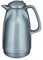 ROTPUNKT Isolierkanne 227 Bella 1,5 l | Zweifunktions-Drehverschluss | BPA-frei - gesundes Trinken | Made in Germany | Warm + Kalthaltung | Glaseinsatz | Arctic Silver