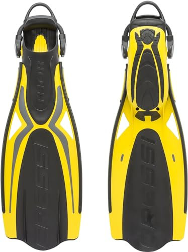 CRESSI - ABE 151042/391 : CRESSI - ABE 151042/391 : Tauchflossen Schwimmen Thor EBS Farbe SCHWARZ GELB Size L