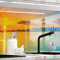 StickerProfis Küchenrückwand selbstklebend Glasoptik - Sundowner - 1.8mm, Versteift, alle Untergründe, Hart PET Material, Premium 60 x 220cm