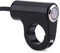 Qiilu Moto Bouton-poussoir, Commutateur de montage de guidon de moto de 22 mm Phares antibrouillard de frein à bouton-poussoir ON/OFF (Auto-locking)(BLU - ray)