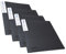 Rapesco 1642 Sichtbuch mit Antibakteriellem Schutz, 10 Hüllen, A4, Schwarz, 4er Pack