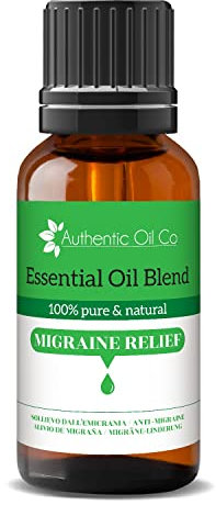 Migraine Relief Essential Oil Blend – 100% Natural, 10ml