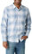 Wrangler Authentics Chemise en Flanelle Cloud Bouton Bas, Denim, M Homme