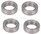 4Pcs 10x15x4mm RC Kugellager Kit Edelstahl Kugellager Set für Arrma 3S 1/10 RC Car Crawler