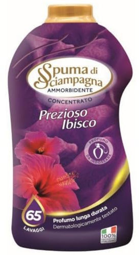 Spuma di Sciampagna Weichspülerkonzentrat Prezioso Hibisco 65 Waschgängen 1300 ml