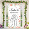 DPKOW Frisch Verheiratet Tür Banner für Hochzeit Dekoration, Blumen Blätter Brautpaar Banner für Hochzeit Tür Wand Deko, Hochzeit Hintergrund Garten Dekoration, Just Married Banner 185 x 90cm