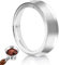 Dosierring 58mm, NOTSEK Edelstahl Kaffee Dosierring mit 8 Starken Magnetisch, Espresso Dosing Funnel für 58mm Siebträger Barista Zubehör Kaffeemaschine
