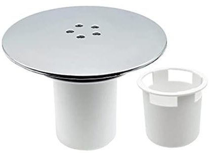 Duschabfluss Abdeckung, 65 Mm/115 Mm Abflussdeckel Dusche, Duschablauf Deckel, Anti-Geruch Badezimmer Boden Abfluss Abdeckung Abfall Tor Duschablauf, Abdeckhaube mit Haarfänger für Duschabfluss