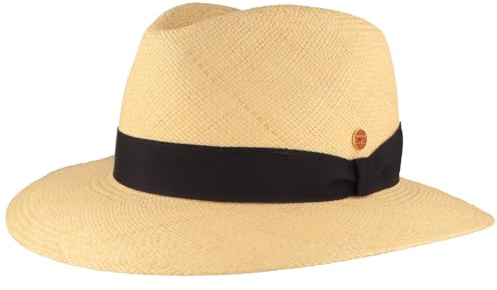 Mayser ORIGINAL Panama Hut Strohhut aus Ecuador – Sommerhut Handgeflochten UV-Schutz 60 bwz. 80 – Hut Wasserabweisend Bruchschutz