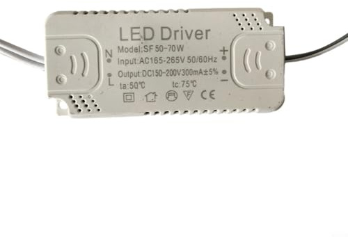 HOHOVYVY LED Transformator Treiber 12V Elektronischer Transformator LED Treiber Konstantspannungs Schaltnetzteil Für LED-Leuchtenbeleuchtung LED Streifen LED Glühbirne Und Türklingel(50-70W)