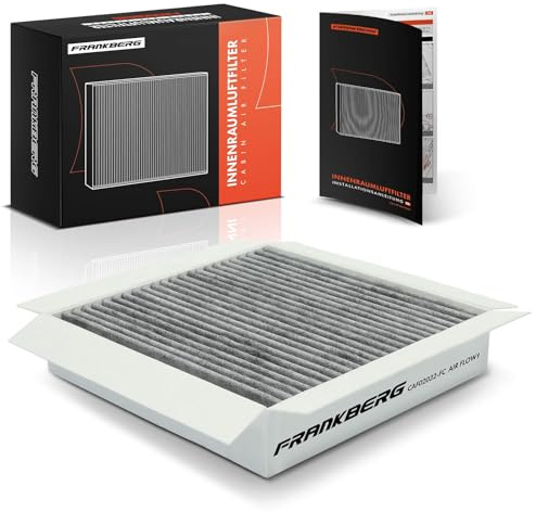 Frankberg Innenraumfilter Pollenfilter Aktivkohlefilter Replace# CUK2032 | Kompatibel mit Smart City-Coupe Cabrio Fortwo Coupe Fortwo Cabrio Crossblade; Höhe [mm]: ca.40