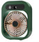 Ventilateur brumisateur de bureau pour rafraîchir et hydrater l'air avec modes de vent réglables (vert)