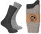 Alpaca Wool Socks for men and women, 2 pairs multipack, fine knit, warm, soft, cosy, natural, thermal, thick boot socks, walking hiking camping