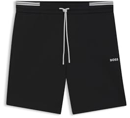 BOSS Herren Shorts Zone Shorts aus Baumwoll-Mix mit Streifendetails