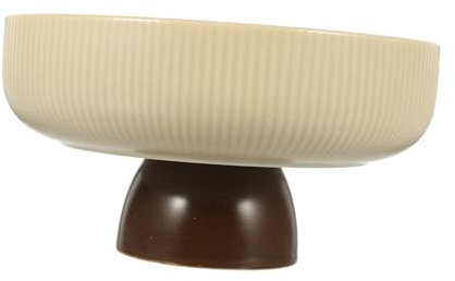 OFFSCH Keramik-snackschale Frühstücksschale Mit Hohem Rand Brotschale Kuchenschale Praktisch Und Langlebig