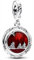 MSPOVOF Leuchtende Schattenwelt Charm 925 Sterling Silber 5A Zirkonia Anhänger für Armband Halsketten Schmuck Geschenk für Damen Frauen