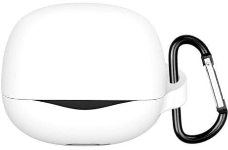 BAIDIYU Kopfhörer Hülle Kompatibel mit QCY MeloBuds N50, All-Inclusive, Sturzsichere, Weiche TPU Bluetooth Headset Schutzhülle Kompatibel mit QCY MeloBuds N50.(Weiss)