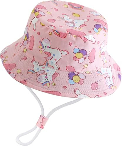 XYIYI Unisex Baby Kleinkind Pferd Luftballons Sonnenhut Kinder für 4-8 Jahre Jungen Mädchen