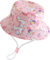 XYIYI Unisex Baby Kleinkind Pferd Luftballons Sonnenhut Kinder für 4-8 Jahre Jungen Mädchen