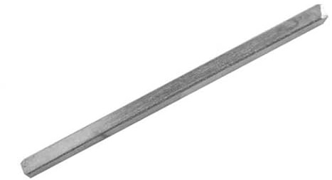 KOOPLES HARDWARE 5mm Plain Spindles – Solid Steel Bar for Door Handles, Knobs & Latches – Smooth Round Spindle Rod for Lock & Furniture Mechanisms (120x5mm)