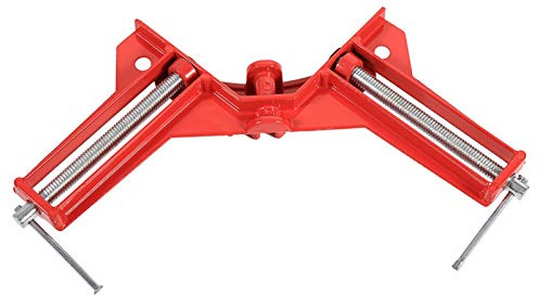 Mtlavishness Pince d'angle à Angle Droit de 90 degrés, Outil de Travail du Bois en Alliage d'aluminium avec mâchoires pour Cadre Photo, Assemblage de Poisson, épaisseur de Serrage