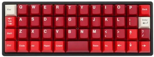 XBtouBUey 40% Hot Swappable Mechanical Keyboard PCB with RGB Underglow and Type-C Connectivity Compatible with Planck Layout