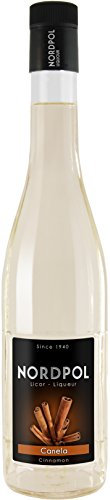 Zimtlikör aus Spanien Nordpol mit kräftig-süßem Aroma für außergewöhnliche Cocktails, 20% Vol., 0,7 L, ohne Farbstoff