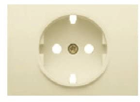 Bjc coral - Tapa base enchufe seguridad coral beige