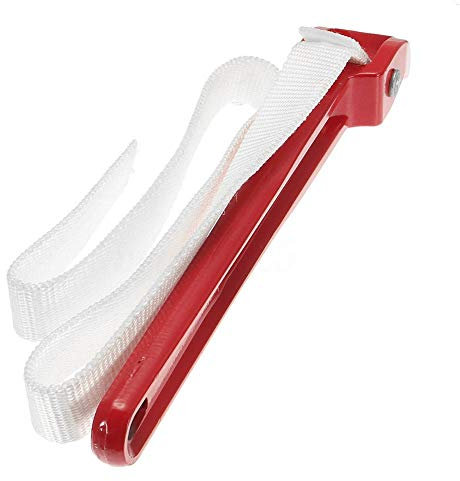 Standard Clé à sangle , 12 en clé à molette Grip doux, universel filtre à huile Clé Outil de démontage Poignée de 82 cm de longueur, 30 cm