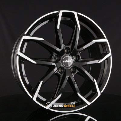 RIAL LUCCA 7.5J x 17 Zoll ET 37 LK 5x114.30 Alufelge Felge KBA NEU