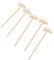 Healifty Mini Zen Sand Rakes Bamboo Rake Tool Fairy Garden Rake Feng Shui Decoration For Home Office Table