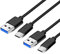 FEIYIU 6.6FT Micro-USB Charging Cable Charger Power Cord for Bose Soundlink Mini 2 II/SoundLink Color Bluetooth Speaker I II III/Resolve/ QC20 Earphones/ QC35 Headphones II AE2W (2 Pack)