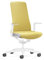 Interstuhl Bürostuhl Pure Interior Edition - Der Schreibtischstuhl der Sich an Gewicht und Bewegung anpasst - ergonomische Smart-Spring Technologie - Made in Germany (1D-Armlehne, Gelb | Weiß)