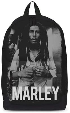 Rocksax Bob Marley Rucksack - Marley Photo, Schwarz, Einheitsgröße, Casual