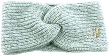 Tommy Hilfiger Damen TH Timeless Headband Strickmütze, Breezy Blue, One Size