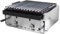 MBH - Barbacoa a gas profesional de piedra volcánica 60 cm económica para hostelería. Barbacoa industrial parrilla pavonada para bar, restaurante.