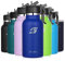 GeeRic 350ML Bouteille d'eau en Acier Inoxydable Bouche Large, Bouteille d'eau en métal à Double Paroi Isotherme sous Vide, 12 Heures Chaudes et 24 Heures Froides Bleu royal