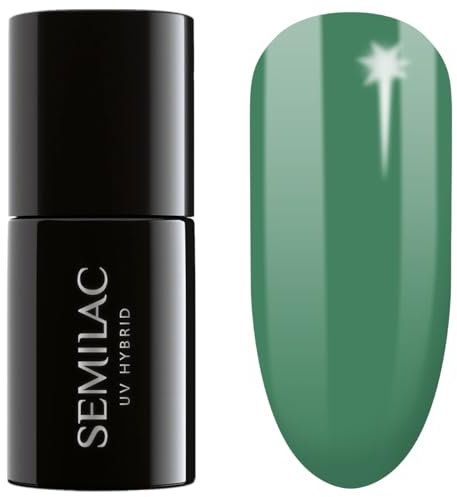 Semilac UV Nagellack Hybrid 588 Fresh Green 7ml Kollektion Fiori
