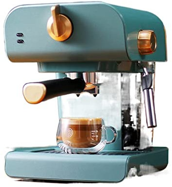 DieffematicKF Cafetiere Cafetière expresso automatique avec mousseur à lait intégré Cappuccino et cafetière latte Machine à café design vintage 20Ba