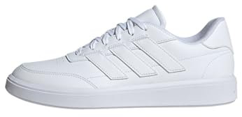 adidas Herren Courtblock Shoes Schuhe, Cloud White/Cloud White/Cloud White, 39 1/3 EU