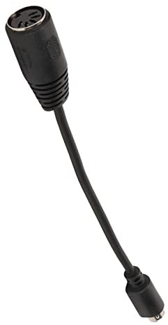 Cuifati 5,9-Zoll-DIN6-PS/2-Stecker auf DIN5-Buchse, Tastatur-Adapter-Konverterkabel, 5-poliges DIN-Buchse auf 6-poliges MIDI-Steckerkabel, Tastatur- und Maus-Übertragungskabel für PS2