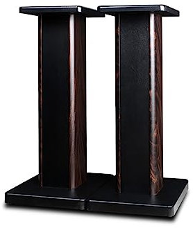 Ddasam Pieds Enceintes (50cm) Supports pour Haut-parleurs Support Enceinte Support Enceinte Home Cinema Pieds Enceintes Bois HiFi et Home cinéma Surround, expérience d'écoute Audio améliorée