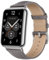 KoGiio Vintage Leder Armband für Huawei watch fit 2, Ersatz Weich Uhrenarmbänder, Metallschnalle Atmungsaktiv Ersatzarmband Kompatibel mit Huawei watch fit 2 Grau