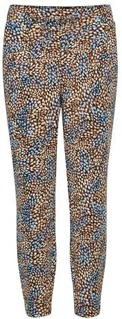 b.young - BYRIZETTA AOP Pant 3 - Trousers - 20813587, Größe:M, Farbe:Monk´s Robe Mix (202338)