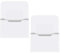 Fayrimi 2 Pack Magnetic File Holder - Paper Holder, Pocket Organizer,Hanging Wall File Organizer Office Supplies Storage, Magazine Mail Organizer Case for,Planners,Letter