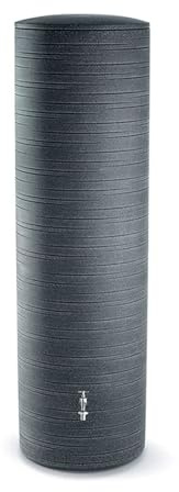 FLORANTIA Regentonne Novara 500 Liter Black Granit