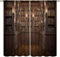 Vorhang Blickdicht Ösenschal Verdunkelungsvorhang Digitaldruck 3D Bücherregal Im Retro-Stil Gardinen Wohnzimmer Schlafzimmer Thermovorhang Deko Vorhänge 150 (B) X 166 (H) cm for Living 9426351240680