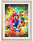 Yoimckay 5D Cartoon Diamond Painting Kinder Adulti, DIY Cross Stickerei Malerei Kits Wand Dekor, Kristall-Strass-Stickerei, Leinwand für Heimwanddekoration Kunsthandwerk, 30 x 40 cm